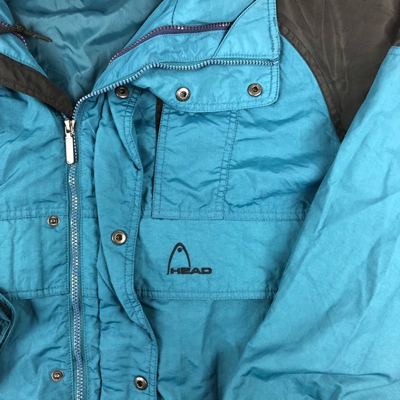 VTG 90'S HEAD SKI JACKET HOODED MENS SIZE XL - Picture 3 of 8